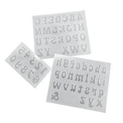Tantouec Clearance Clearly Molds Silicone Molds for Resin Small Reverse Letters \u0026 Numbers Set Uppercase \u0026 Lowercase Epoxy Resin Casting Cake Mould Clear